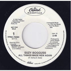 Suzy Bogguss All Things Made New Again Vinyl 7" USED