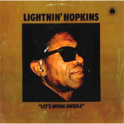 Lightnin' Hopkins Let's Work Awhile Vinyl LP USED