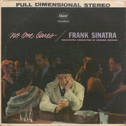 Frank Sinatra No One Cares Vinyl LP USED
