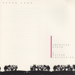 Peter Lang American Stock (A Guitar Collection) Vinyl LP USED
