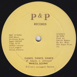 Marta Acuna Dance, Dance, Dance Vinyl 12" USED