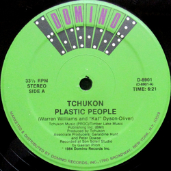 Tchukon Plastic People Vinyl 12" USED