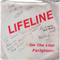 Lifeline (4) On The Line / Party Town Vinyl 7" USED