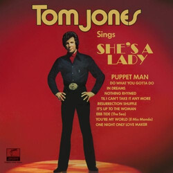 Tom Jones Tom Jones Sings She's A Lady Vinyl LP USED