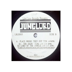 Junglord Place Where They Got Tin / The Haun' Ting / Lord Of The Jungle Vinyl 12" USED