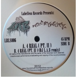DJ L.A.B / Nickynutz 4 Real (Pt. II) / 4 Real (Pt. II) (DJ L.A.B Remix) Vinyl 12" USED