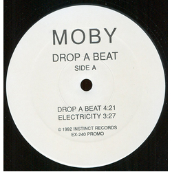 Moby Drop A Beat Vinyl 12" USED