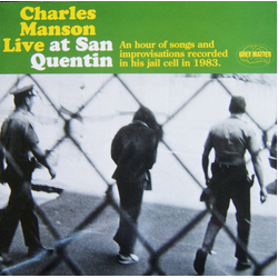Charles Manson Live At San Quentin Vinyl LP USED