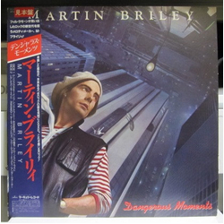 Martin Briley Dangerous Moments Vinyl LP USED