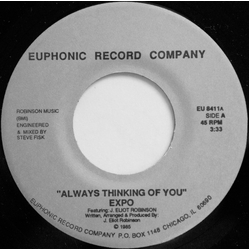 Expo (4) / J. Eliot Robinson Always Thinking Of You Vinyl 7" USED