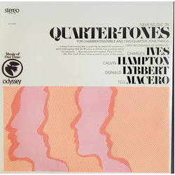 Charles Ives / Calvin Hampton / Donald Lybbert / Teo Macero New Music In Quarter-Tones Vinyl LP USED