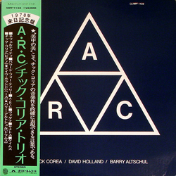 Chick Corea / Dave Holland / Barry Altschul A.R.C. Vinyl LP USED