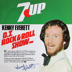 Kenny Everett D.J. Rock & Roll Show Vinyl LP USED