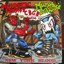 Agnostic Front / Murphy's Law (2) New York Blood Vinyl 7" USED