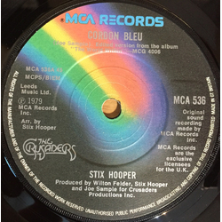 "Stix" Hooper Cordon Bleu / Brazos River Breakdown Vinyl 7" USED