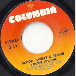 Blood, Sweat And Tears You're The One / Heavy Blue Vinyl 7" USED