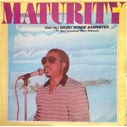 Chief Dr. Sikiru Ayinde Barrister Maturity Vinyl LP USED