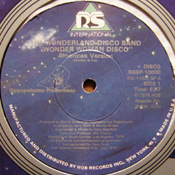 The Wonderland Band Wonder Woman Disco Vinyl 12" USED