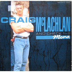 Craig McLachlan & Check 1-2 Mona USED VINYL 12INCH 45 RPM MAXI-SINGLE