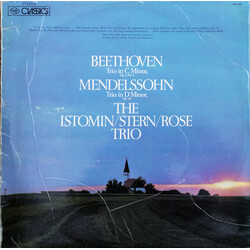 Ludwig van Beethoven / Felix Mendelssohn-Bartholdy / The Istomin/Stern/Rose Trio Trio In C Minor, Op. 1, No. 3 / Trio In D Minor, Op. 49 Vinyl LP USED