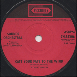 Sounds Orchestral Cast Your Fate To The Wind Vinyl 7" USED