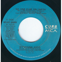 Wynonna No One Else On Earth Vinyl 7" USED