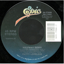 Patty Loveless Halfway Down Vinyl 7" USED