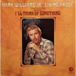 Hank Williams Jr. Living Proof Vinyl LP USED