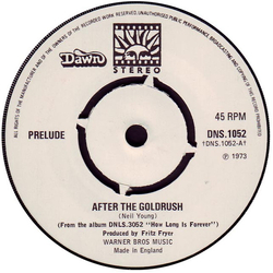 Prelude (3) After The Goldrush Vinyl 7" USED
