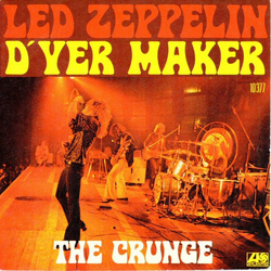 Led Zeppelin D'yer Mak'er Vinyl 7" USED