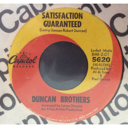 The Duncan Brothers Satisfaction Guaranteed Vinyl 7" USED