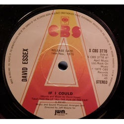 David Essex If I Could Vinyl 7" USED