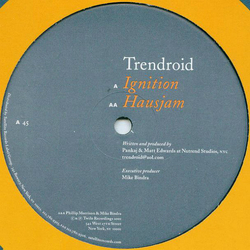 Trendroid Ignition / Hausjam Vinyl 12" USED