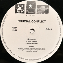 Crucial Conflict Scummy Vinyl 12" USED