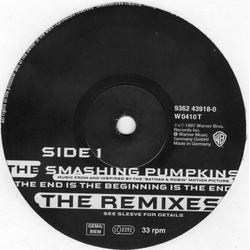 The Smashing Pumpkins The End Is The Beginning Is The End (The Remixes) Vinyl 12" USED