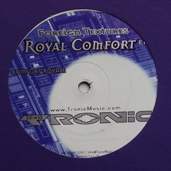 Foreign Textures Royal Comfort EP Vinyl 12" USED