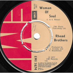 Rhead Brothers Woman Of Soul Vinyl 7" USED