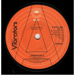 The Vibrators London Girls / London Girls - Live Vinyl 7" USED