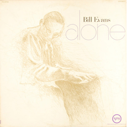 Bill Evans Alone Vinyl LP USED