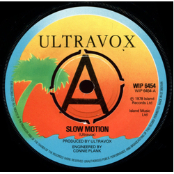 Ultravox Slow Motion Vinyl 7" USED