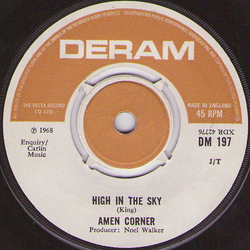 Amen Corner High In The Sky Vinyl 7" USED
