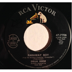 Della Reese Faraway Boy Vinyl 7" USED