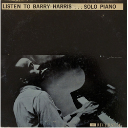 Barry Harris (2) Listen To Barry Harris . . . Solo Piano Vinyl LP USED
