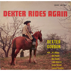 Dexter Gordon Dexter Rides Again Vinyl LP USED
