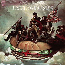 The New York Rock Ensemble Freedomburger Vinyl LP USED