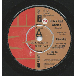 Geordie Black Cat Woman Vinyl 7" USED