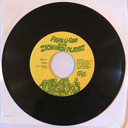 Papa U-Gee / Zion High Playaz Vibes / Oitoki Natte Vinyl 7" USED