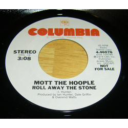 Mott The Hoople Roll Away The Stone Vinyl 7" USED