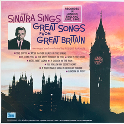 Frank Sinatra Sinatra Sings Great Songs From Great Britain Vinyl LP USED