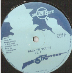 The Investigators (2) Baby I'm Yours Vinyl 12" USED
